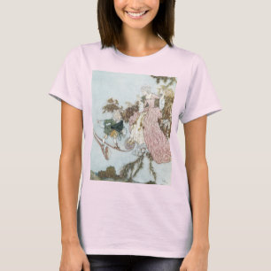 Camiseta Vintage Fairy Tale Sleeping Beauty por Edmund Dula