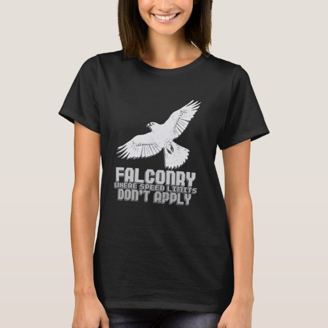 Camiseta Vintage Falconry Funny Hawking Birding Falconer (Frente)
