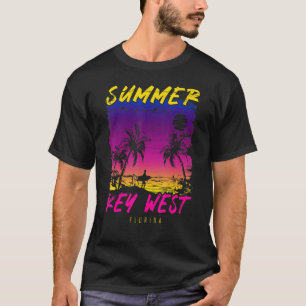 Camiseta Vintage Family Vacage Florida Summer Key West Be
