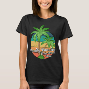 Camiseta Vintage Family Vacation 2023 Florida Palm Beach