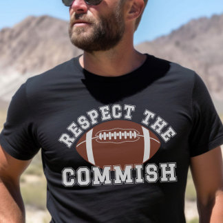 Camiseta Vintage Fantasy Futebol Respeita o Commish FL