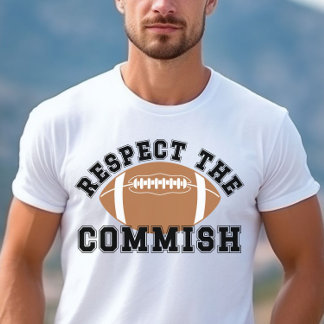 Camiseta Vintage Fantasy Futebol Respeita o Commish FL
