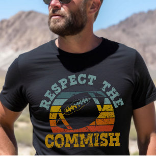 Camiseta Vintage Fantasy Futebol Respeita o Commish FL
