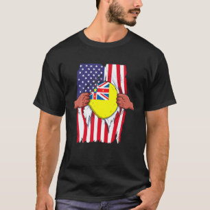 Camiseta Vintage Farming Trator Americano Flag Patriótico F