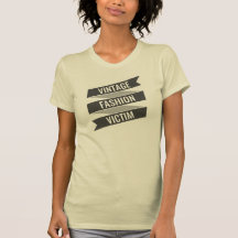 Vintage Fashion Victim - Retro Shopping Addiction