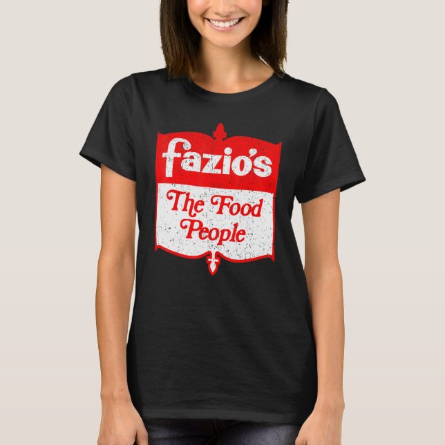 Camiseta Vintage Fazio é a Comida das Pessoas (Frente)