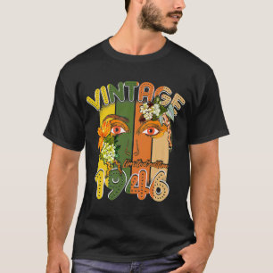 Camiseta Vintage Feita Em 1946 77º Aniversário, 77 Anos De 