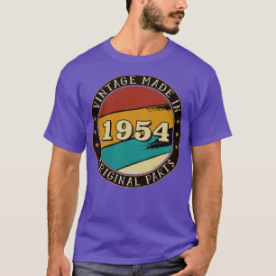 Camiseta Vintage Feita Em 1954