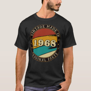 Camiseta Vintage Feita Em 1968