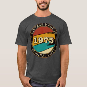 Camiseta Vintage Feita Em 1975