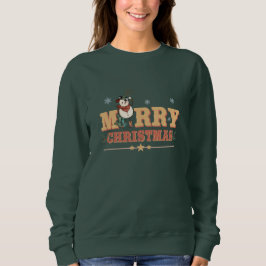 Camiseta Vintage Felry Christmas Snowman