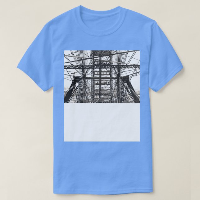 Camiseta Vintage Ferris Wheel (Frente do Design)