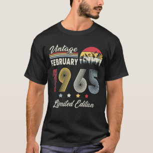 Camiseta Vintage, fevereiro de 1965