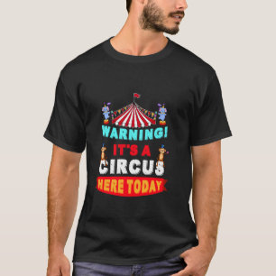 Camiseta Vintage Figurume Funcionarios Circus Themed Birthd
