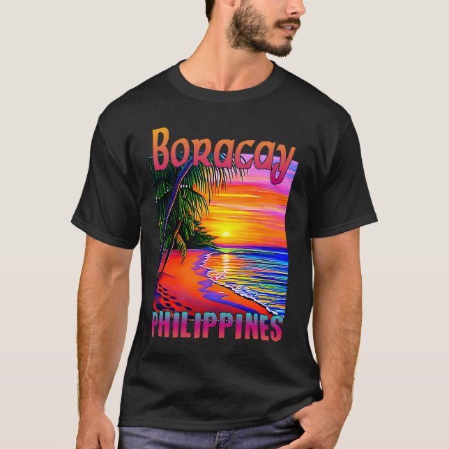 Camiseta Vintage Filipinas Boracay 2 (Frente)