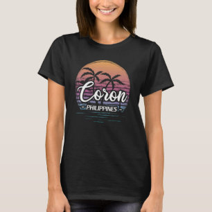 Camiseta Vintage Filipinas Férias Viagem Asia Coron 1