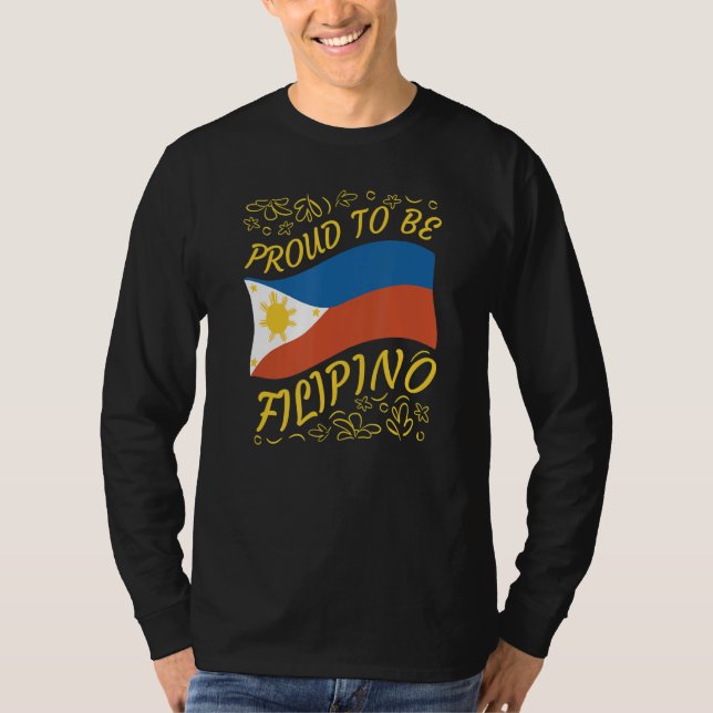Camiseta Vintage Filipinas Flag Filipina Pinay Pinoy Phil (Frente)