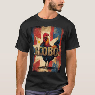 Camiseta Vintage Filipino Flag Chicken Adobo Pinoy Tee
