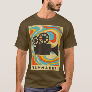 Camiseta Vintage Filmmaking Retro Poster