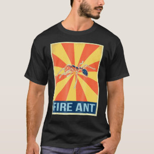 Camiseta Vintage Fire Ant