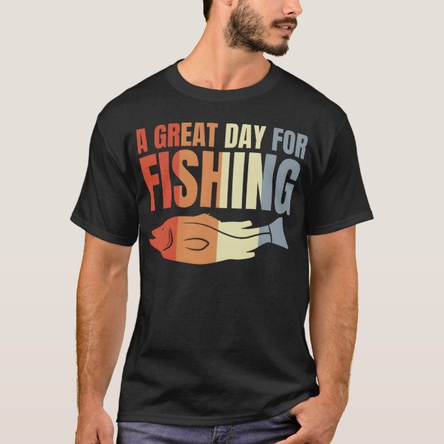Camiseta Vintage Fishing Quote boy (Frente)