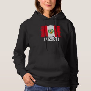 Camiseta Vintage Flag Peru Country Retro Flag Peru