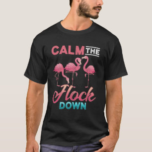 Camiseta Vintage Flamingo Sarcastic Inapropriada Say