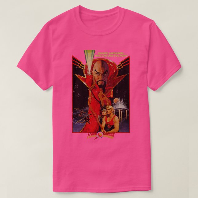 Camiseta Vintage Flash Gordon (Frente do Design)