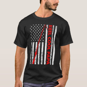 Camiseta Vintage Flg American Reel Legal Dia de os pais Pap