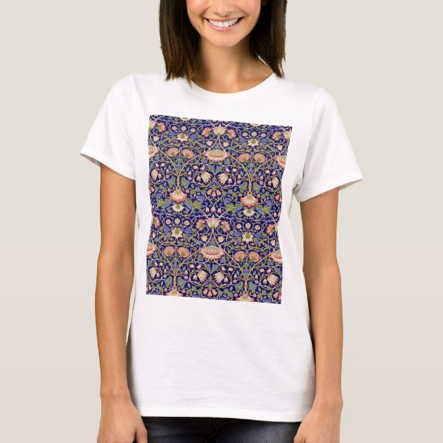 Camiseta Vintage Floral Pattern, William Morris (Frente)