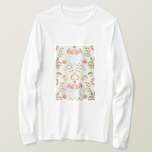 Camiseta Vintage Floral Wallpaper por William Morris (1879)