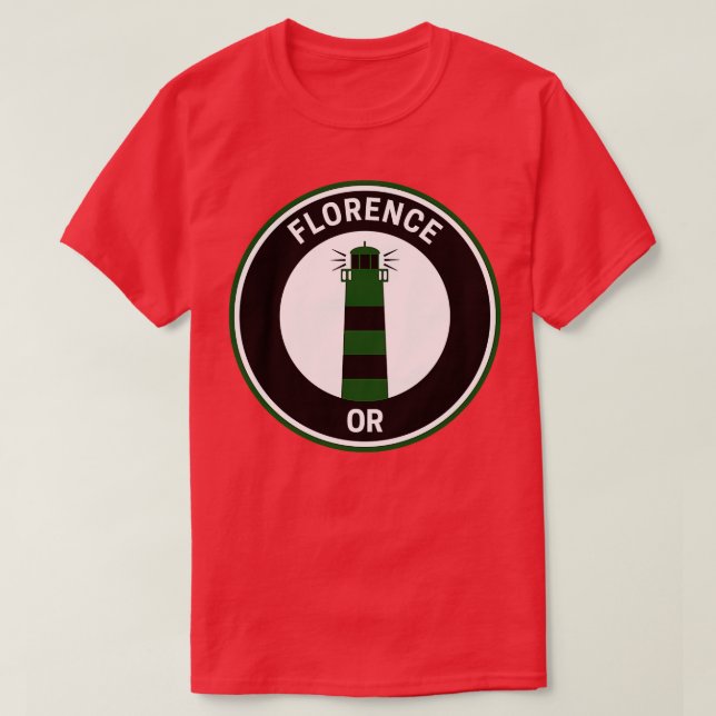 Camiseta Vintage Florence Oregon (Frente do Design)
