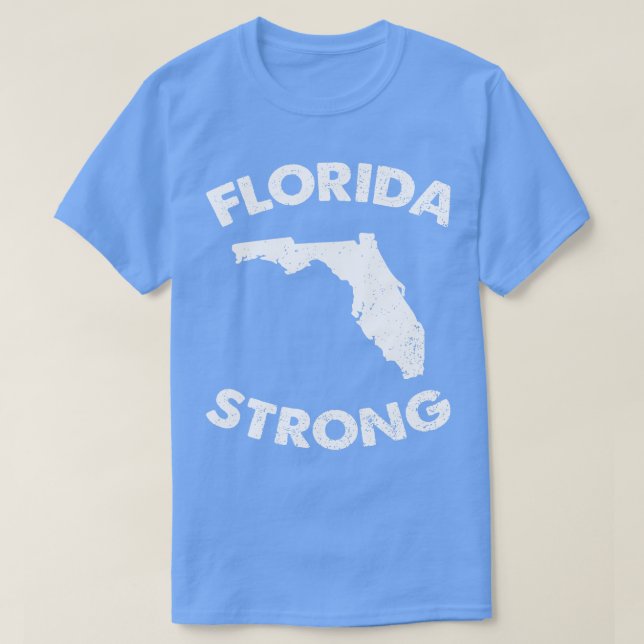 Camiseta Vintage Florida Strong (Frente do Design)