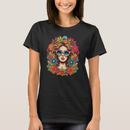 Camiseta Vintage Flower Child T Shirt