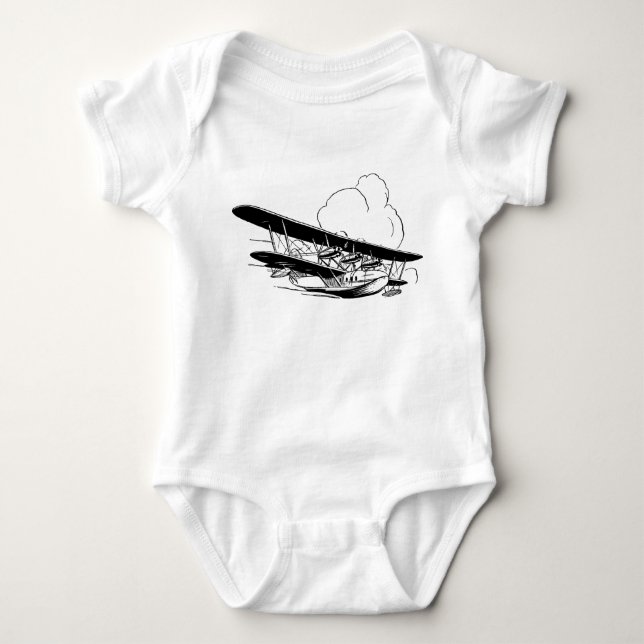 Camiseta Vintage Flying Boat (Frente)