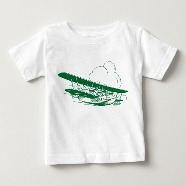 Camiseta Vintage Flying Boat (Frente)