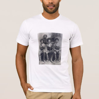 Camiseta Vintage Foto de Soldados de Resistência Etíope