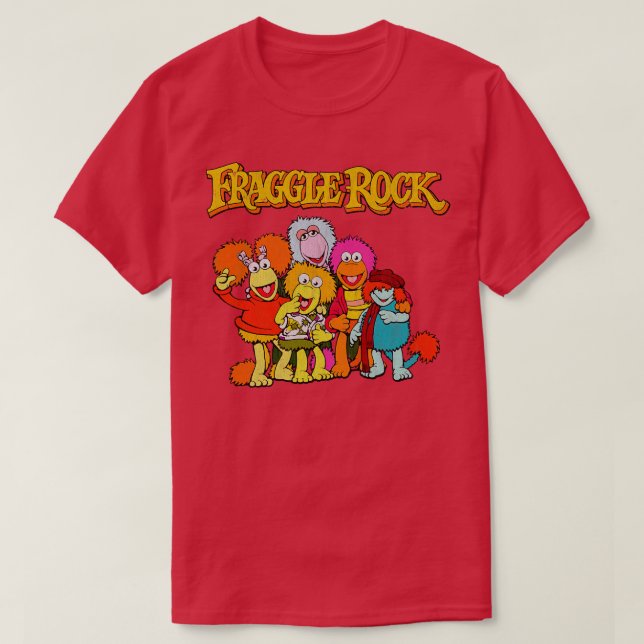 Camiseta Vintage Fraggle Rock (Frente do Design)