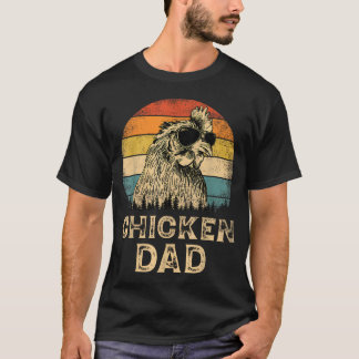 Camiseta Vintage Frango Pai Amantes de Frango Papai Dia dos