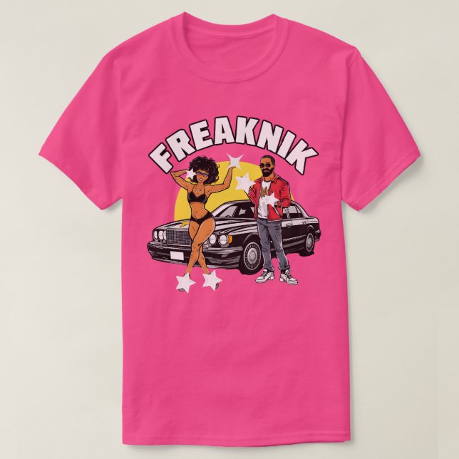 Camiseta vintage freaknik TShirt (Frente do Design)