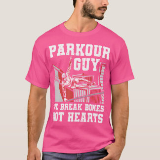 Camiseta Vintage Freerunner Parkour Training Silhouette Ret