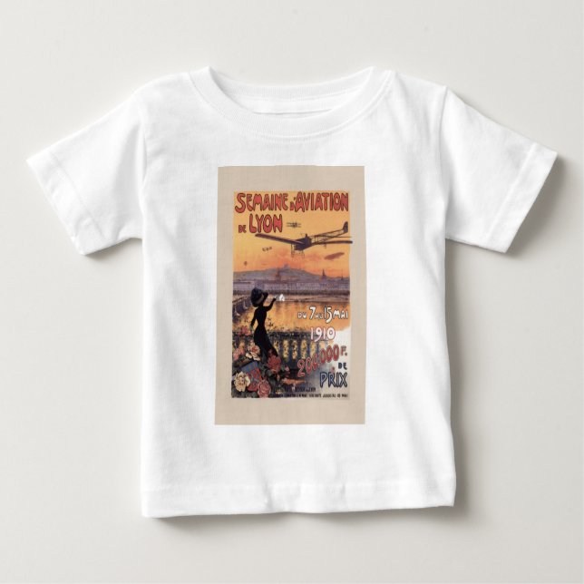 Camiseta Vintage French Aviation (Frente)