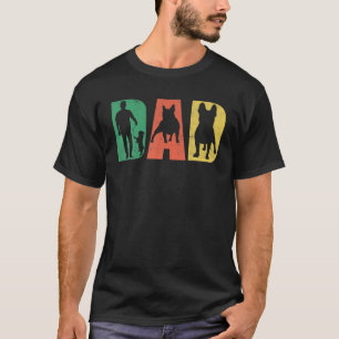 Camiseta Vintage French Buldogue Dog Mãe Pai Cão Cachorro