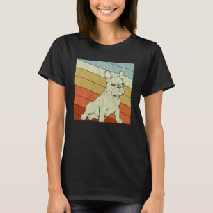 Camiseta Vintage French Bulldog for Boys Girls Dog Retro