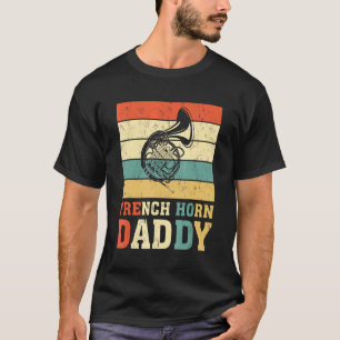 Camiseta Vintage French Horn Music Estilo Retro Corno Franc