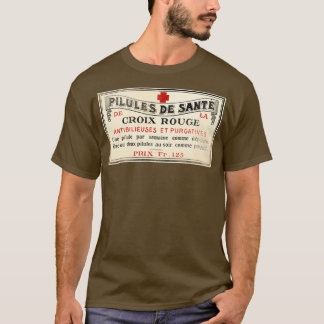 Camiseta Vintage french pharmacy label