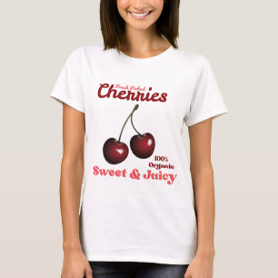 Camiseta Vintage Fruta Art
