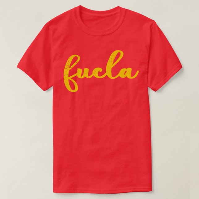 Camiseta Vintage FUCLA (Frente do Design)