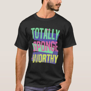 Camiseta Vintage Funny 90S Atingiu a Esponja Sitcom Worthy