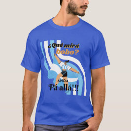 Camiseta Vintage Funny Messi Argentina Que Mira Bobo